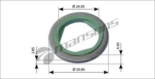 SCANIA 5 SERIES (2004-2016) 24x36 Сальниковая 100.559 MANSONS