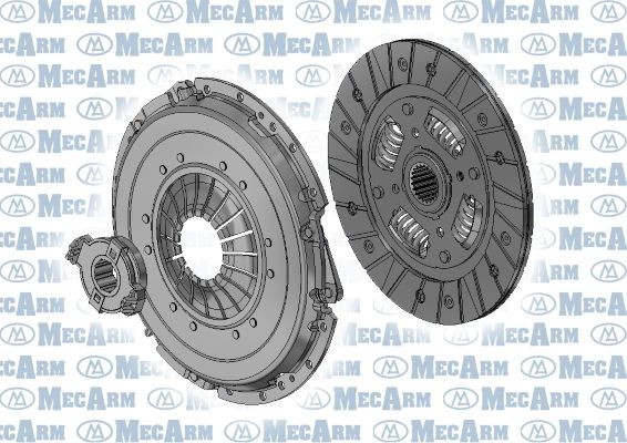 к-кт сцепления!\ Audi 80 1.6/1.9 D/TD 87-92 MK9889 MECARM
