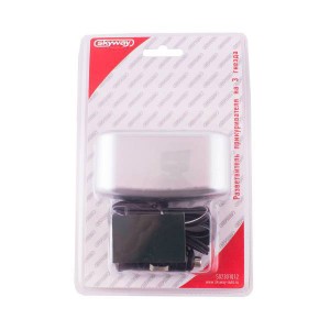 Разветвитель прикуривателя 3-х гнездовой 12V SKYWAY S02301025 SKYWAY