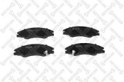 колодки дисковые передние! с антискр. пл.\ KIA Cerato 1.6i 16V/2.0i/CRDi 04> 1145-002B-SX STELLOX