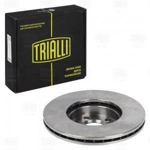 Диск торм. для а/м VW Transporter T4 (90-)/Sharan (95-) перед. d300 (DF 095219) DF 095219 TRIALLI