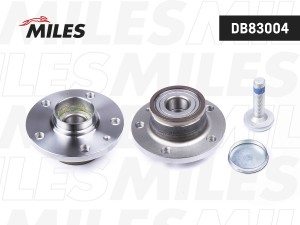 Ступица колеса задняя с подшипником AUDI A3 II/Q3/VW GOLF V-VI/PASSAT VI-VII/TIG DB83004 MILES