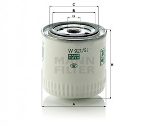 ALFAROMEO 1.0-3.0,FIAT 1.0-2.0 W92021 MANN FILTER
