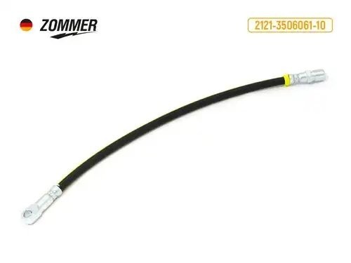 Шланг тормозной передний ВАЗ 2121 (нижний) L=450 мм 2121-3506061-10 ZOMMER