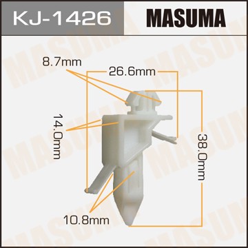 Пистон обивки универсальный MASUMA KJ1426 MASUMA