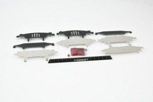 Комплект монтажный для дисковых колодок TOYOTA COROLLA 2000-2006 0103-ZZE120F 0103-ZZE120F FEBEST