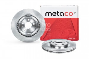 Диск тормозной задний 3060196 3060196 METACO