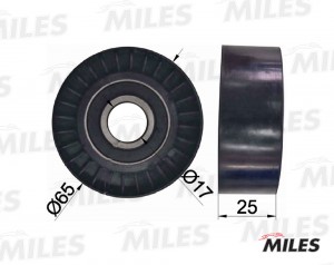 Ролик ремня приводного PEUGEOT 206/307/406 2.0/2.2 AG03094 AG03094 MILES