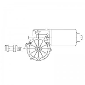 Моторедуктор стеклооч. для а/м Shacman F2000/F3000 (06-) (VWF 1409) VWF 1409 START VOLT