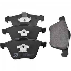 Колодки тормозные передние (VOLVO S60/V70/S80/XC70/XC90 98-) BP30352 BP30352 SB NAGAMOCHI