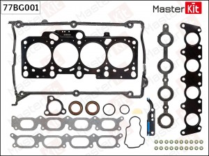 Верхний комплект прокладок ГБЦ Audi A4,A6, 1.8i 97-00 ARK AWT 77BG001 77BG001 MASTER KIT