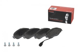 Колодки тормозные VW Golf (17-),Tiguan (16-) AUDI Q3 (17-) SKODA Kodiaq (17-) пе P85144 BREMBO