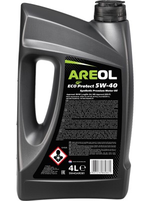AREOL ECO Protect 5W40 (4L) масло моторн.! синтACEA C3,API SN/CF,VW 505.00/505.0 5W40AR061 AREOL