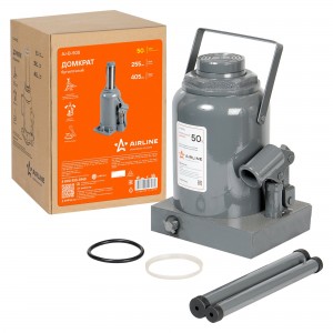 Домкрат бутылочный 50 т AIRLINE 255 - 405 мм AJ-B-50S AIRLINE