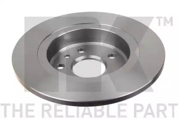 Диск тормозной задний CHEVROLET AVEO T300, CRUZE, OPEL ASTRA J 205014 205014 NK