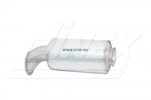 Бочка глушителя FH12 маленькая FL 12 / FH 12 / FH 16 / FM 7 / FM 10 / FM 12 80402 DINEX