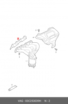 JETTA (2011>) CFNA, CLRA 03C 253 039 H VAG