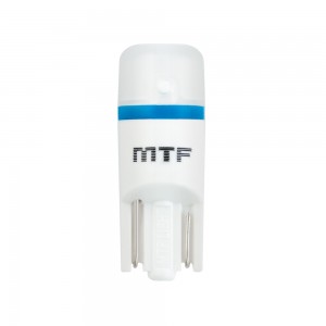 Лампа светодиодная 12V W5W T10W 2.1х9.5d блистер (2шт.) MTF W5W50PT MTF
