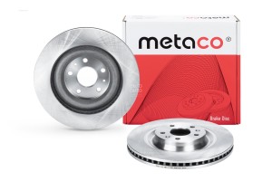 Диск тормозной передний вентилируемый 3050469 METACO