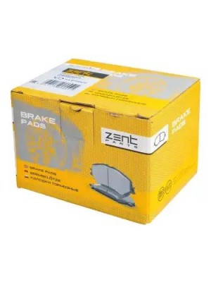 колодки дисковые передние! Fiat Punto/Siecento, Lancia Y 1.1/1.2 93> Z07452 ZENTPARTS