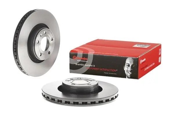 Диск тормозной AUDI A6 (06-) передний (1шт.) BREMBO 09.C895.11 BREMBO