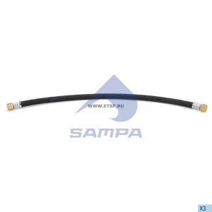 Шланг тормозной SCANIA (L=720мм) SAMPA 041195 SAMPA