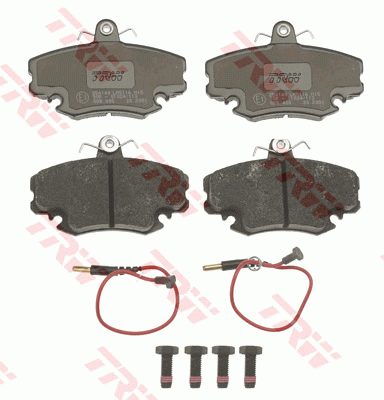 RENAULT LOGAN/ CLIO (1991-1998) На Largus с торм.системой Lucas / PF4395 - с дат GDB400 TRW