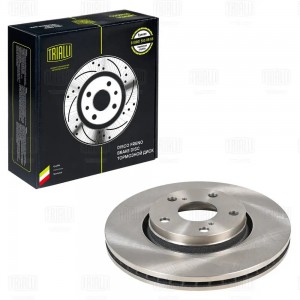 Диск торм. Toyota Corolla (06-)/Auris (06-)/Avensis (09-) перед. d=295 (окраш.)  DF270106 TRIALLI