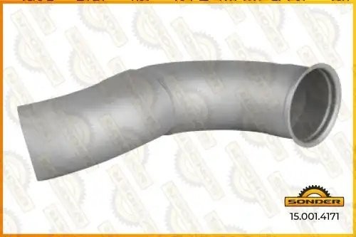 Труба глушителя DAF 150014171 SONDER