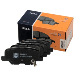 Колодки тормозные дисковые задние BD855 HOLA