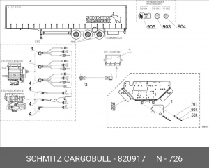 гайка! M14 \SCHMITZ 820917 SCHMITZ CARGOBULL