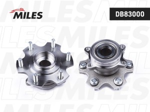 Ступица колеса задняя с подшипником MITSUBISHI PAJERO III-IV 00- V87/88/93 (GSP  DB83000 MILES