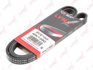 Ремень поликлиновой 4PK1390 LYNXAUTO