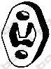 Кронштейн VOLVO V50 (03-) глушителя BOSAL 255-017 BOSAL