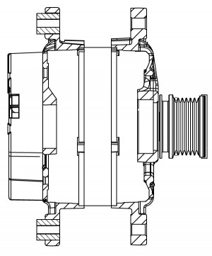 Генератор 150A LG 1821D START VOLT