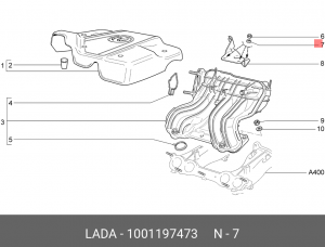 ШАЙБА 6 00001-0011974-73 LADA VAZ