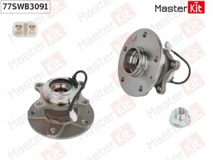 Ступица в сборе с подшипником зад. Fiat SEDICI (FY_)/Suzuki SX4 (EY, GY) 2006 -  77SWB3091 MASTER KIT