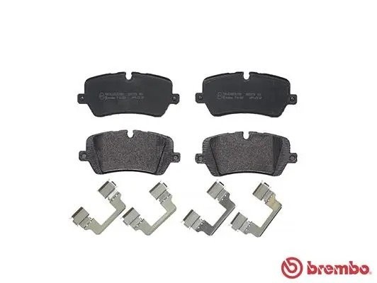 Колодки тормозные LAND ROVER Range Rover (12-) задние (4шт.) BREMBO P44021 BREMBO