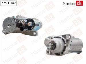 Стартер  AUDI/VW 1.6 03-10 (1.1kw) Masterkit 77ST047 MASTER KIT