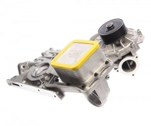 Крышка двигателя ГАЗ-3302 дв.CUMMINS ISF 2.8 перед. с охладит.,вод.и маслян.насо 5474752MX MOVELEX