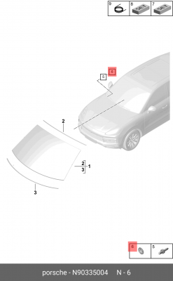 клипса!\ Audi A3 1.6/1.8/1.9TDi/A4 00-07, Ford Focus 03-08 N 903 350 04 VAG