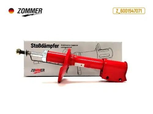 Амортизатор ВАЗ Largus, RENAULT Logan, Sandero передний (газомасляный) Z6001547071 ZOMMER
