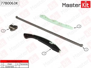 HYUNDAI IX35/TUCSON (2010-2015) 77B0063K MASTER KIT