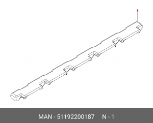 Абсорбер 51192200187 MAN