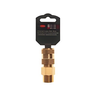 Переходник для компрессора M1/2" быстросъемный с клапаном наружная резьба на хол RF-BSE1-4SM ROCK FORCE