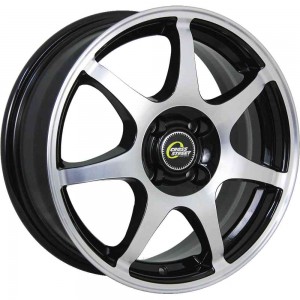 Cross Street CR-15 15.0 / 6.0J PCD 4x100.00 ET 48.00 ЦО 54.10 Литой / Черный с п 9320321 CROSS STREET