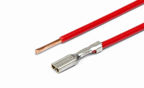 Контакт гнездовой серии 2,8 мм обжатый с проводом 0,75 мм² "Cargen" AX38001 CARGEN