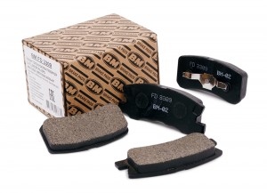 Колодки тормозные дисковые задние FD3309 FD 3309 BM MOTORSPORT