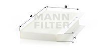 Фильтр салонный CU3567 CU3567 MANN FILTER