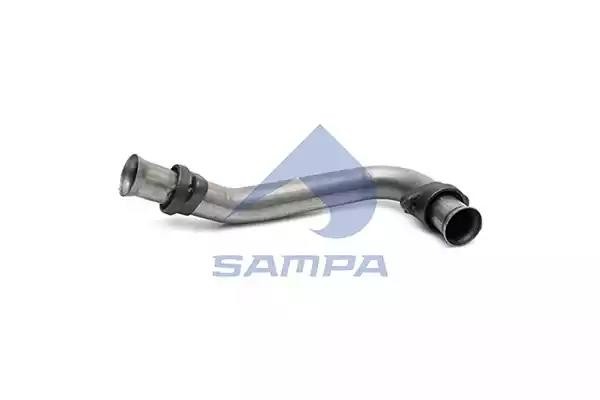 Труба выхлопная MERCEDES Actros дв.OM501LA правая от турбины SAMPA 010.418 SAMPA